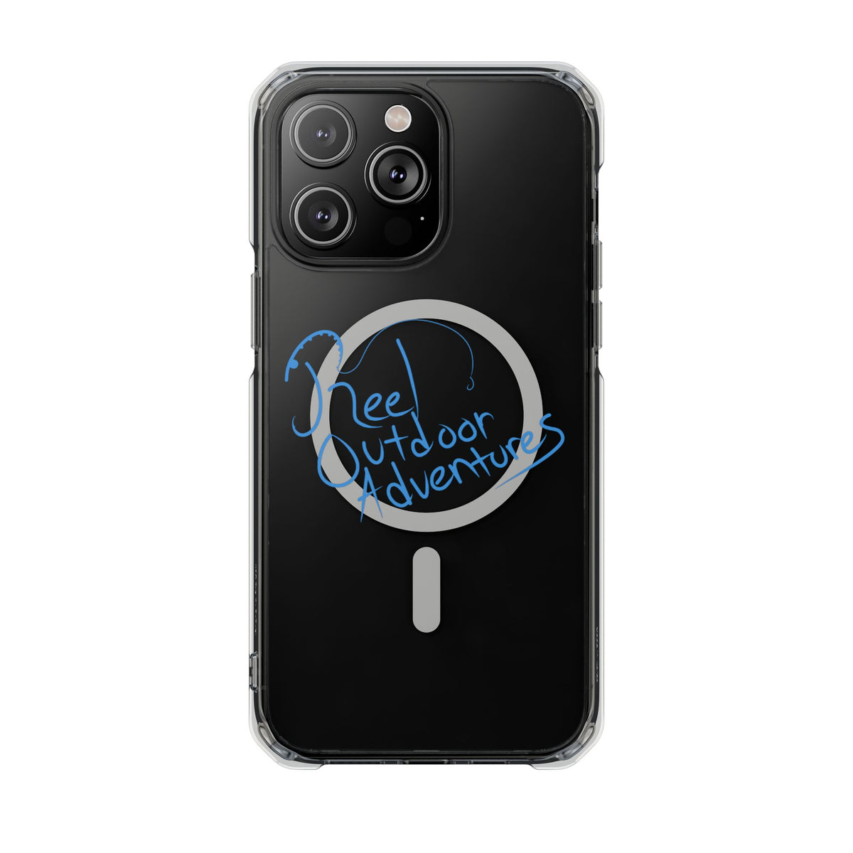 Reel Outdoor Adventures Clear Magnetic Phone Case
