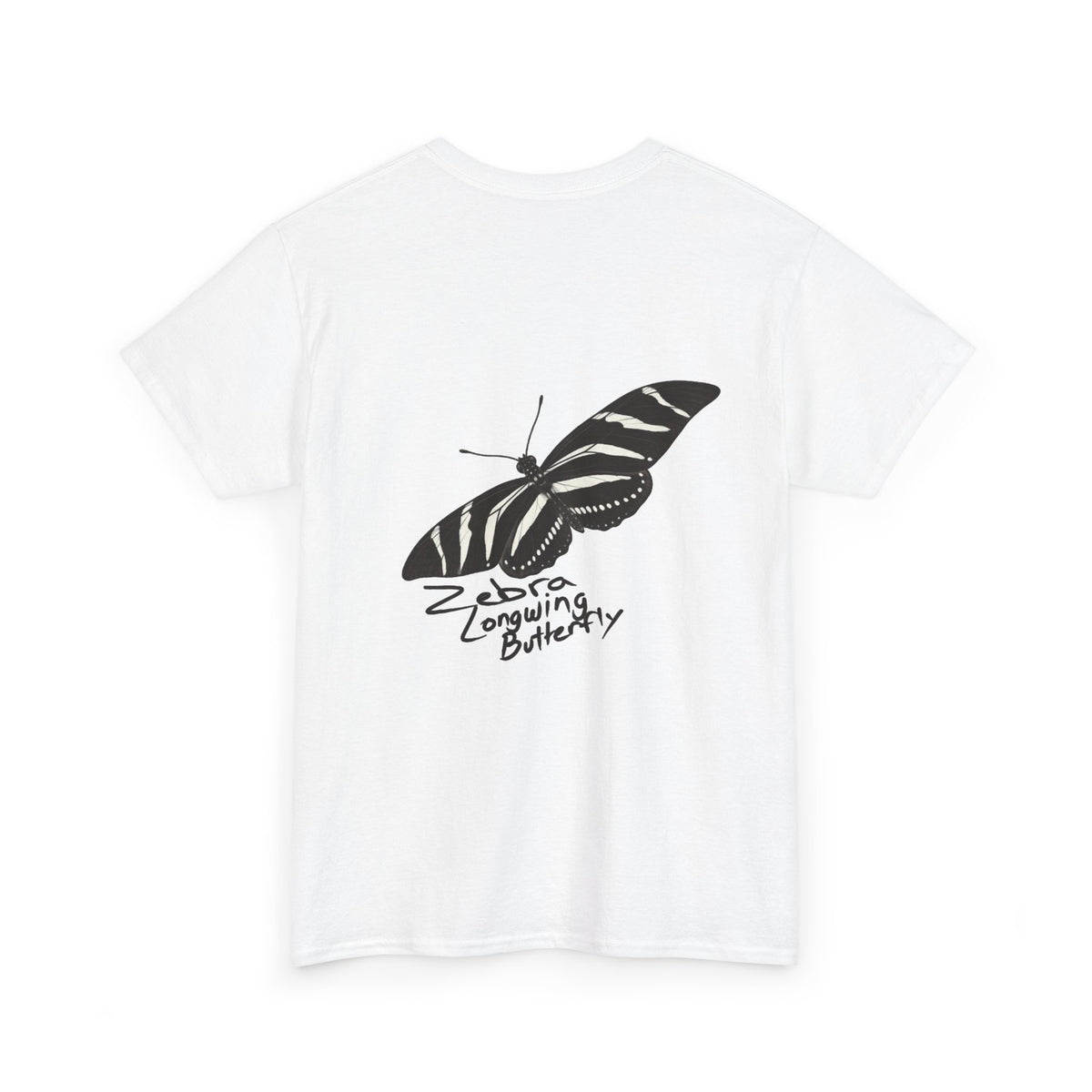 Zebra Longwing Butterfly Unisex Cotton T Shirt