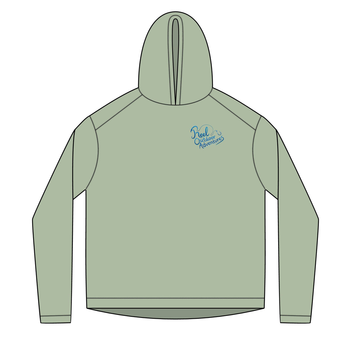 Green Snook Solar Hoodie
