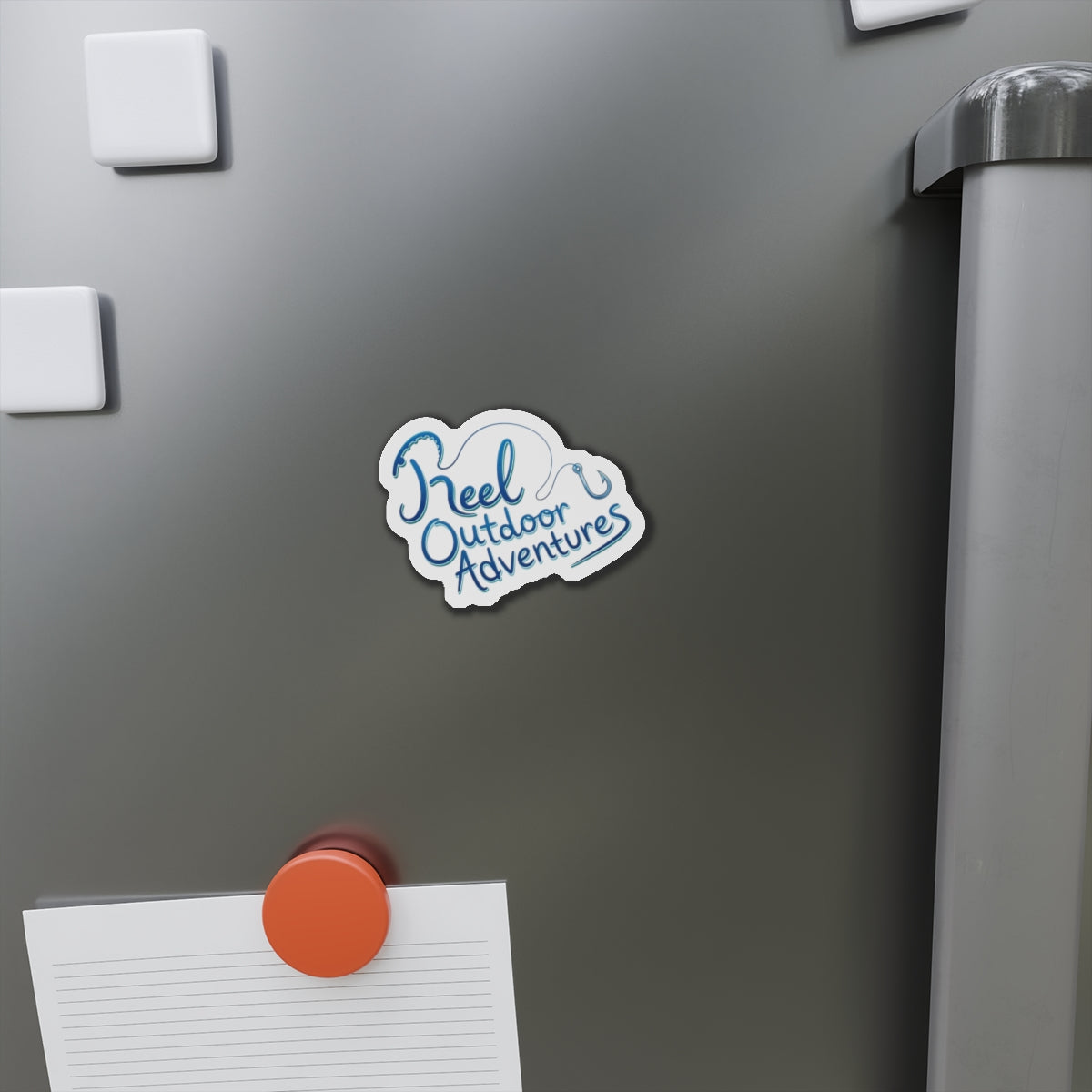 Reel Outdoor Adventures Sticker Magnet