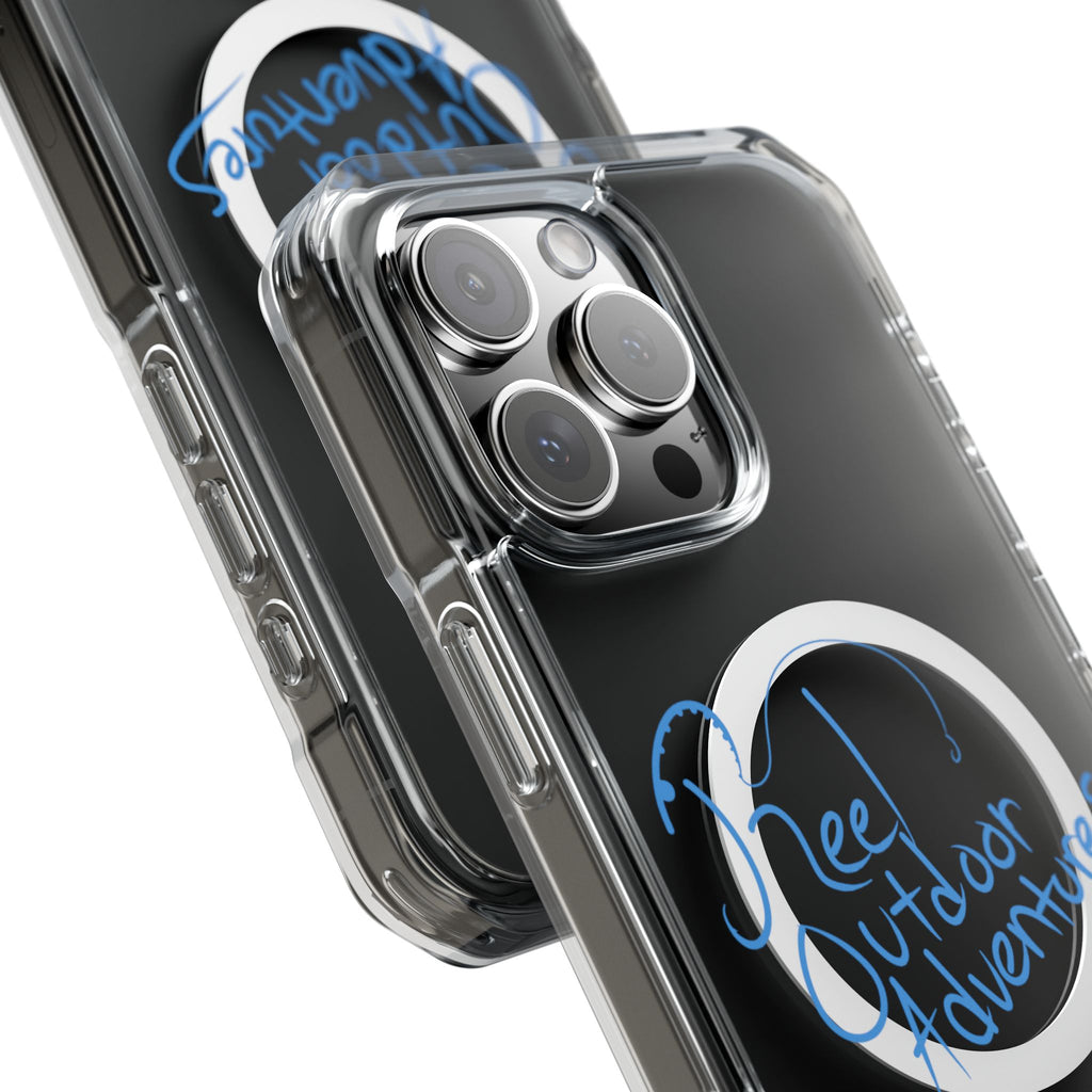 Reel Outdoor Adventures Clear Magnetic Phone Case
