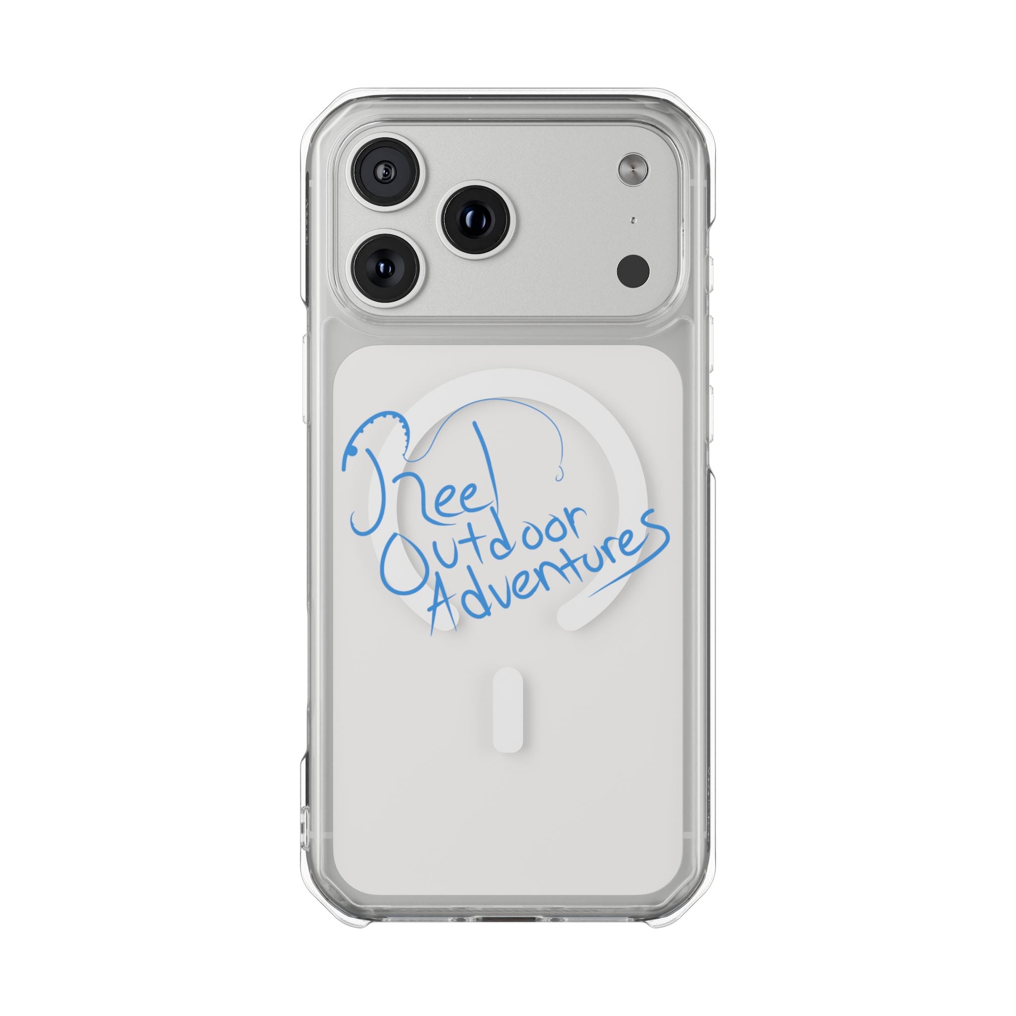 Reel Outdoor Adventures Clear Magnetic Phone Case
