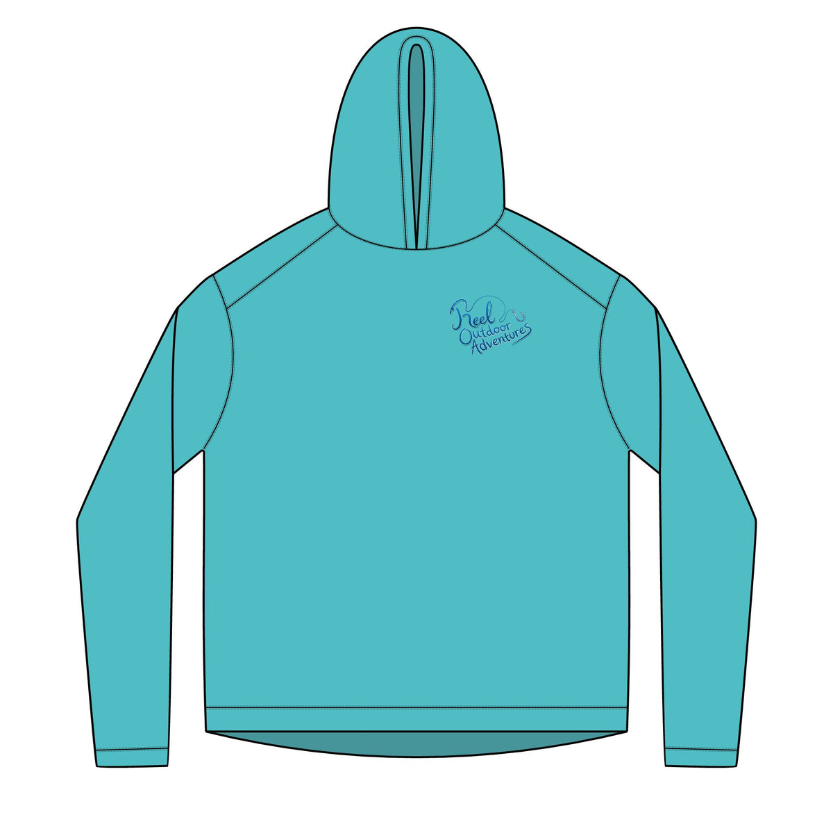 Zebra Longwing Butterfly Solar Hoodie