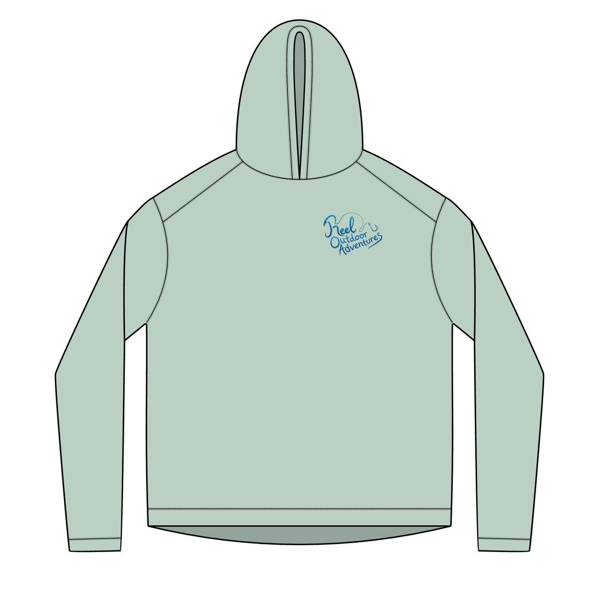Zebra Longwing Butterfly Solar Hoodie