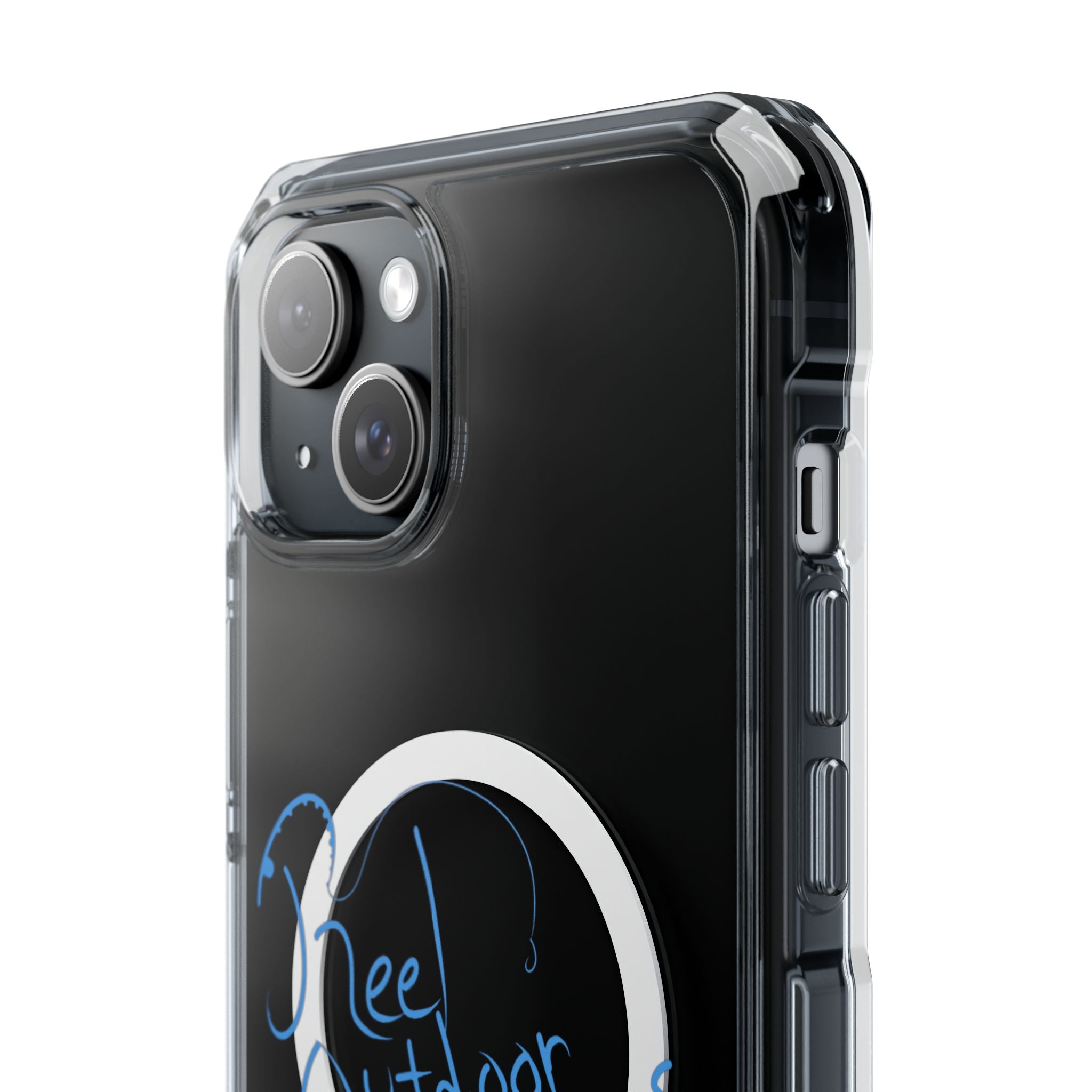 Reel Outdoor Adventures Clear Magnetic Phone Case