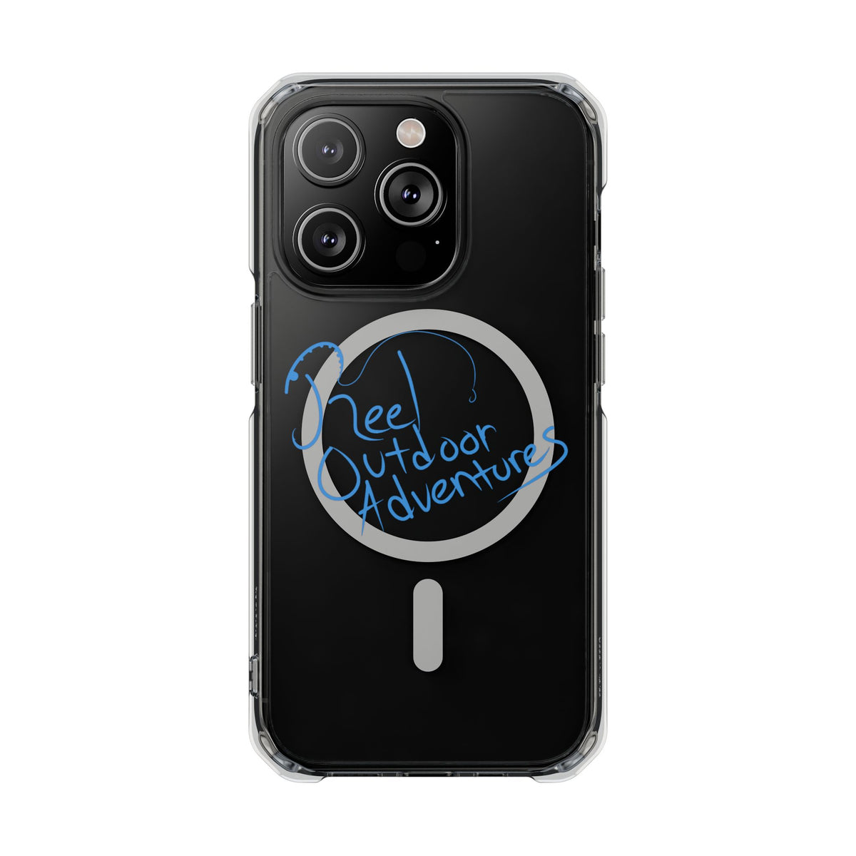 Reel Outdoor Adventures Clear Magnetic Phone Case