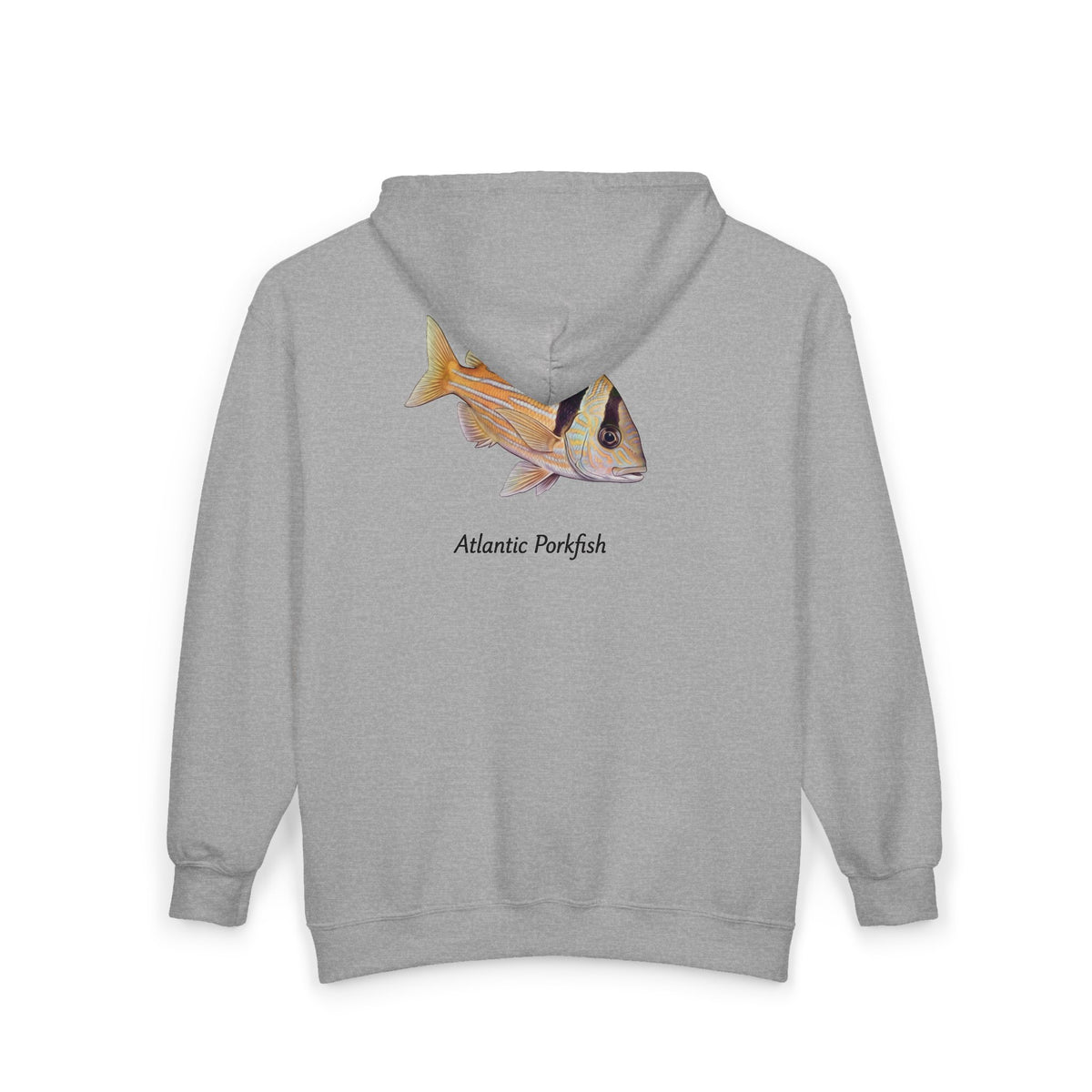 Atlantic Porkfish Unisex Full Zip Hooded Sweatshirt