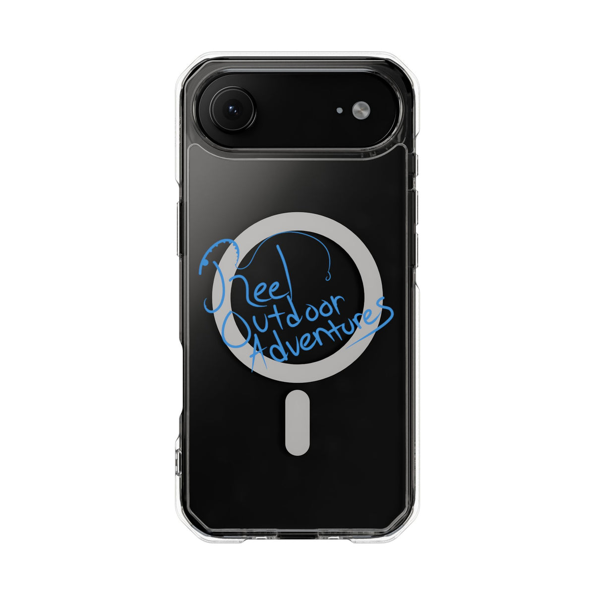 Reel Outdoor Adventures Clear Magnetic Phone Case