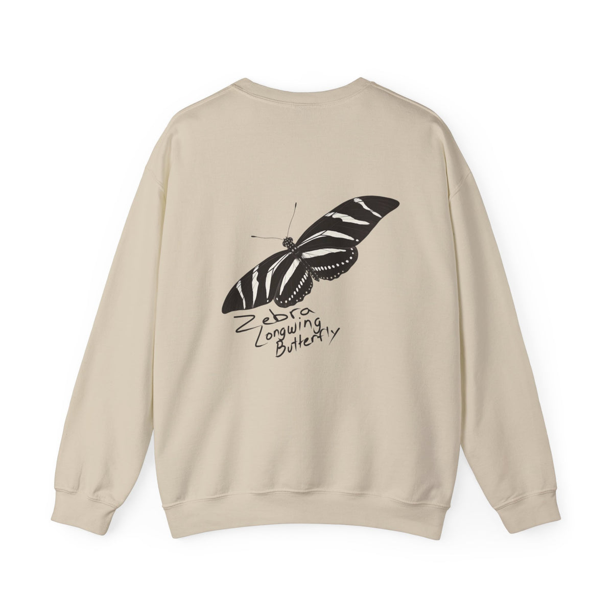 Zebra Longwing Butterfly Unisex Sweatshirt