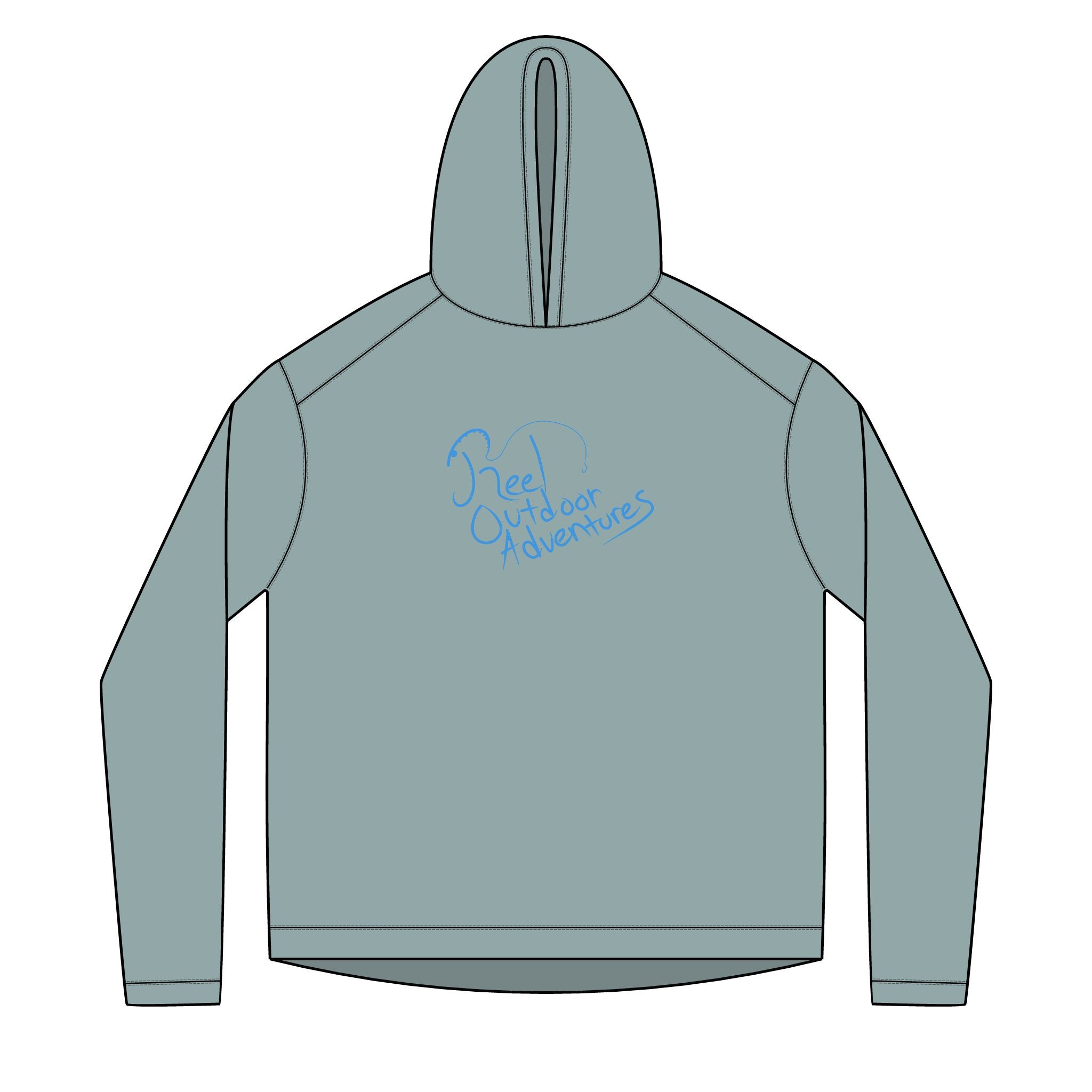 Reel Outdoor Adventures Solar Dream Fish Hoodie
