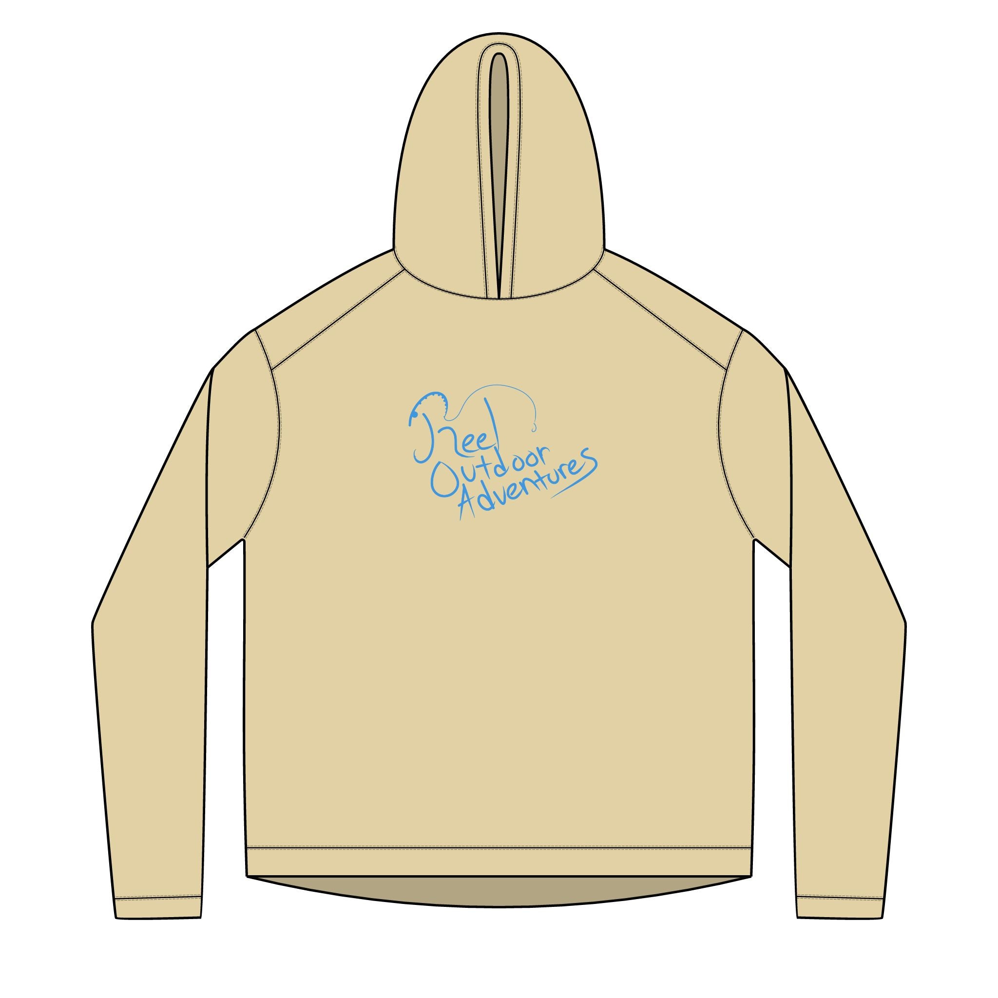 Reel Outdoor Adventures Solar Dream Fish Hoodie