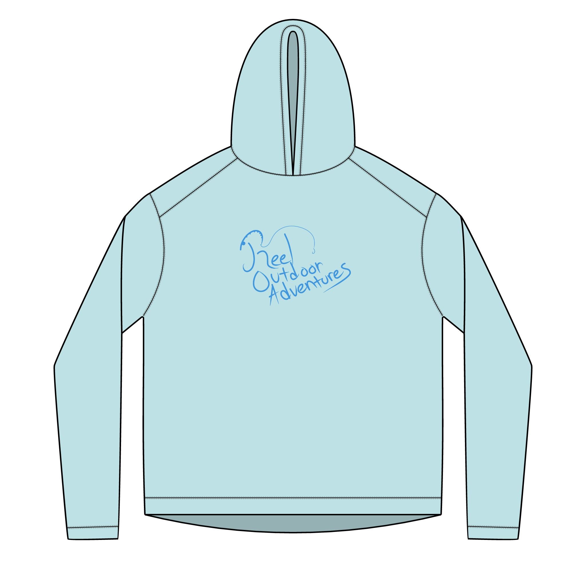 Reel Outdoor Adventures Solar Dream Fish Hoodie