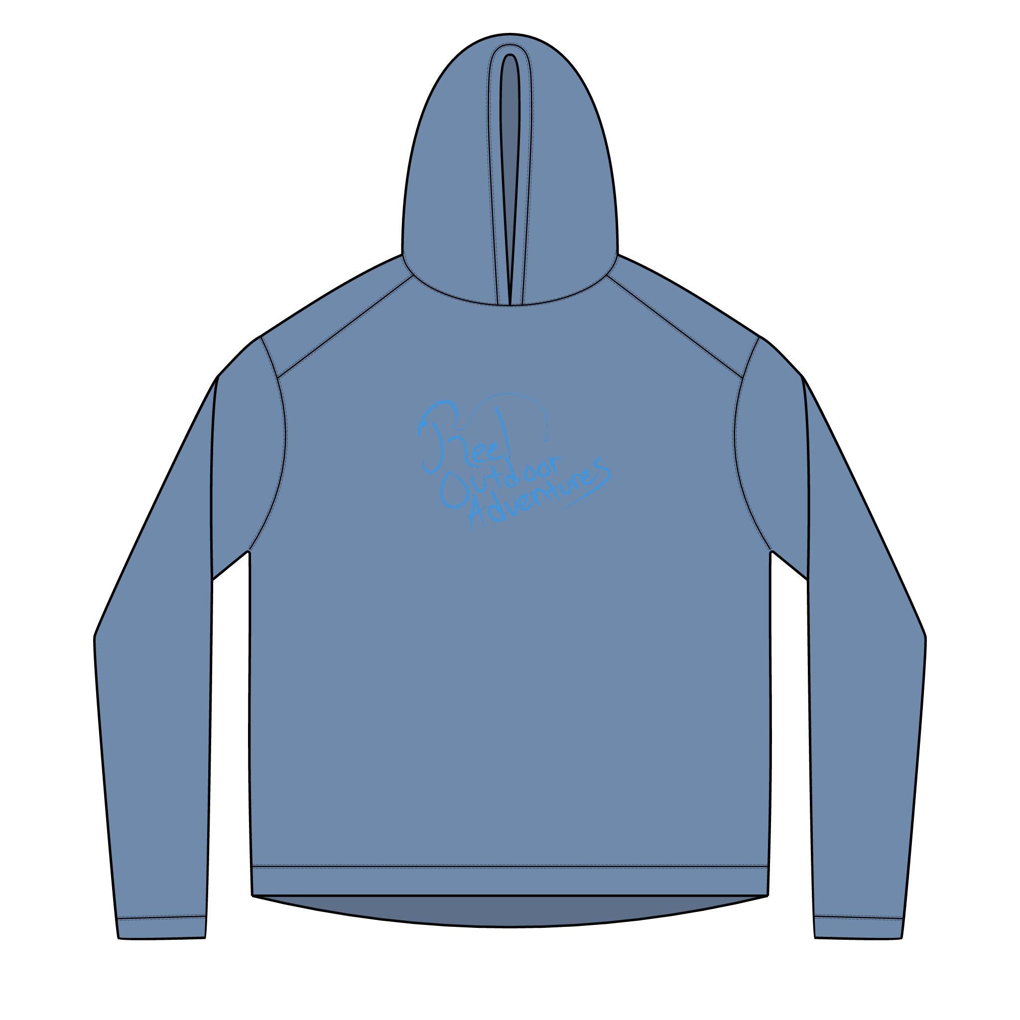 Reel Outdoor Adventures Solar Dream Fish Hoodie