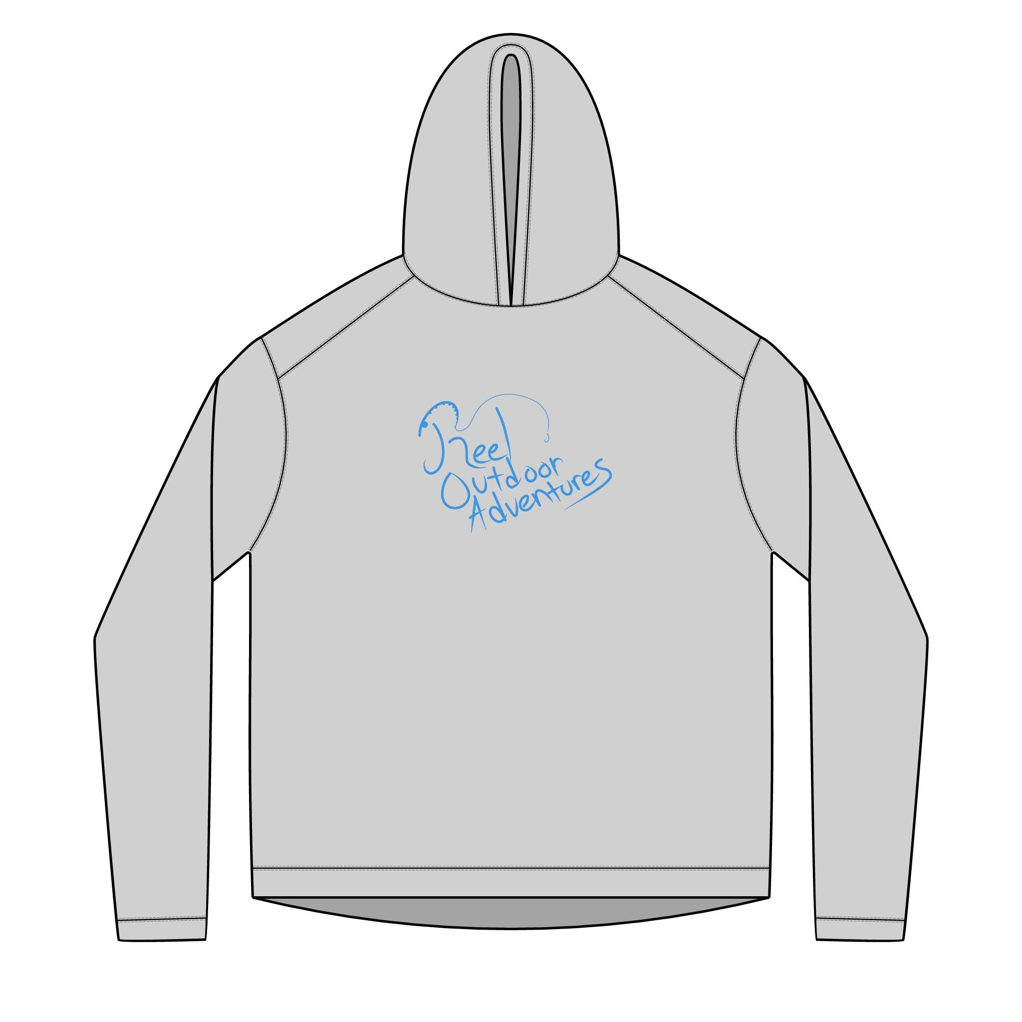 Reel Outdoor Adventures Solar Dream Fish Hoodie