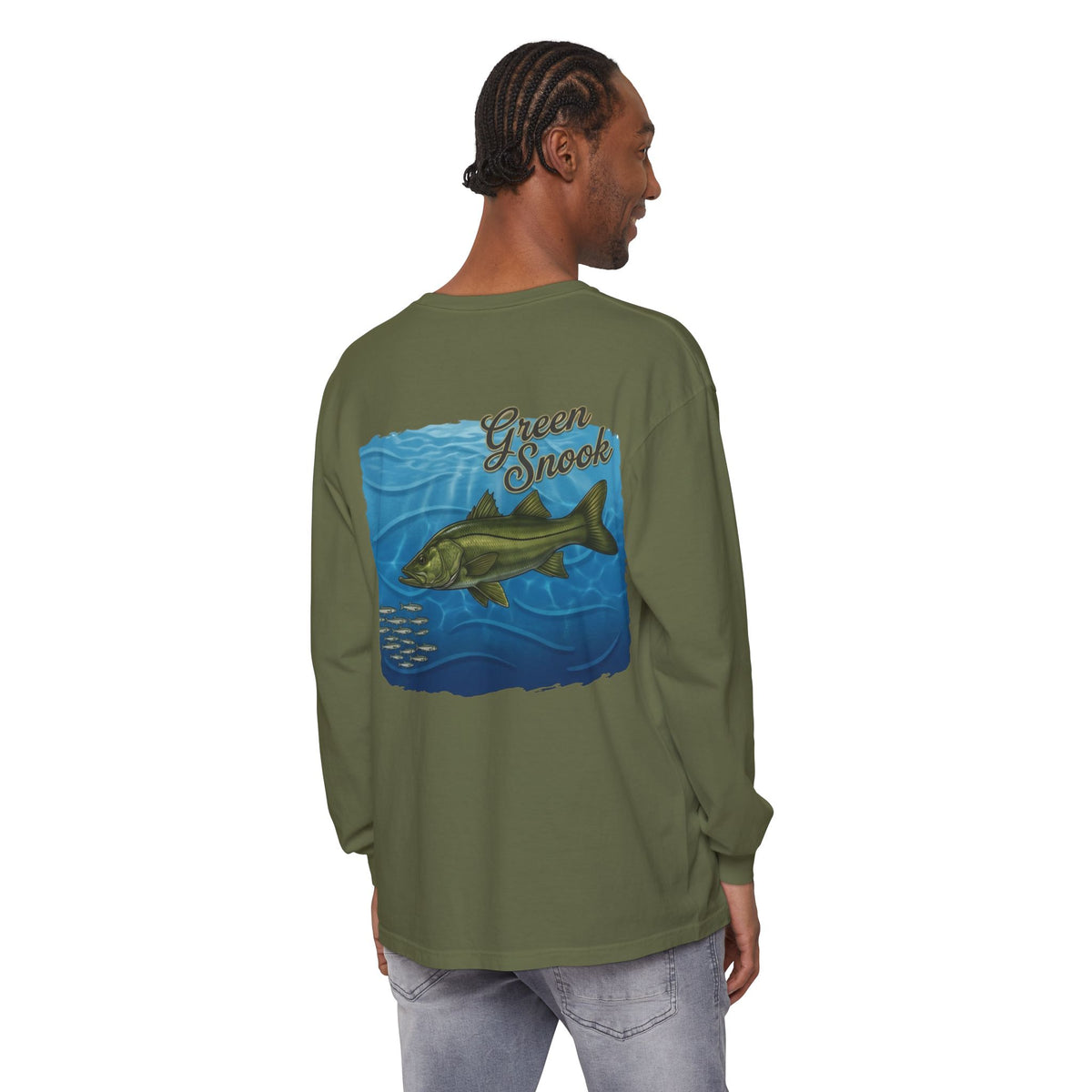 Green Snook Unisex Long Sleeve T-Shirt