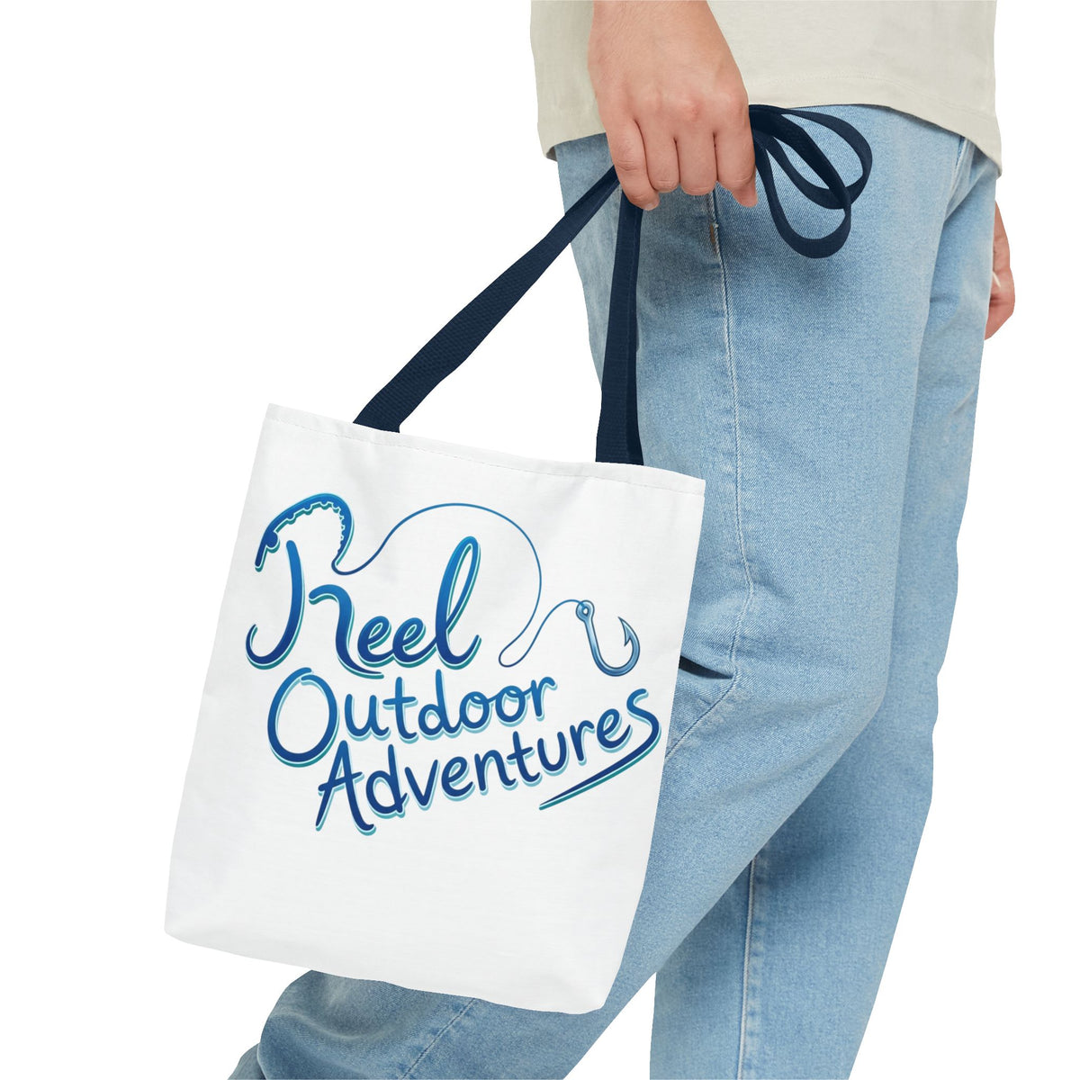 Reel Outdoor Adventures Tote Bag