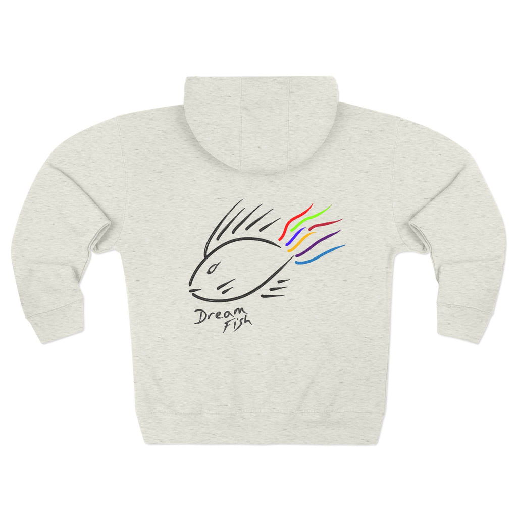 1st Edition "Dream Fish" Unisex Zip Hoodie