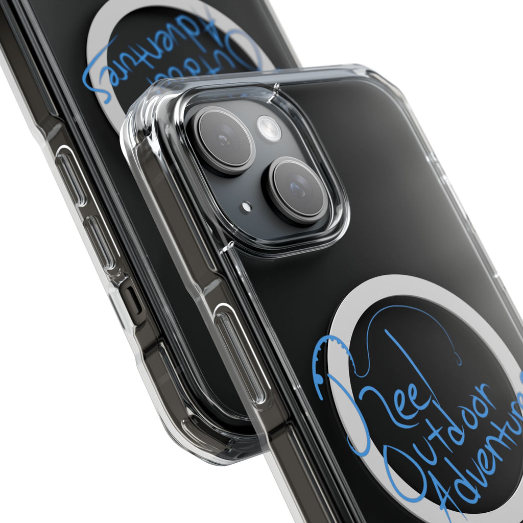 Reel Outdoor Adventures Clear Magnetic Phone Case