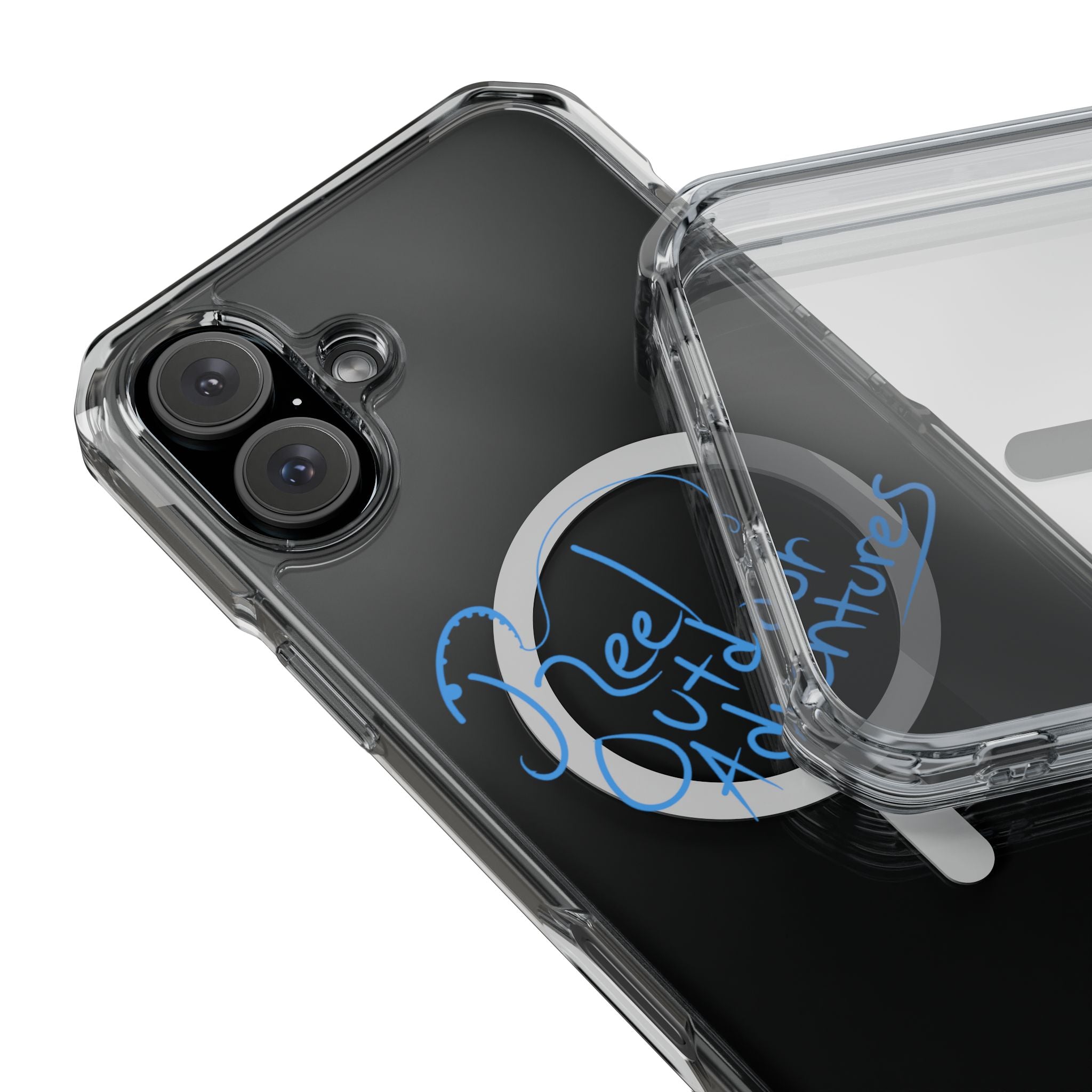 Reel Outdoor Adventures Clear Magnetic Phone Case
