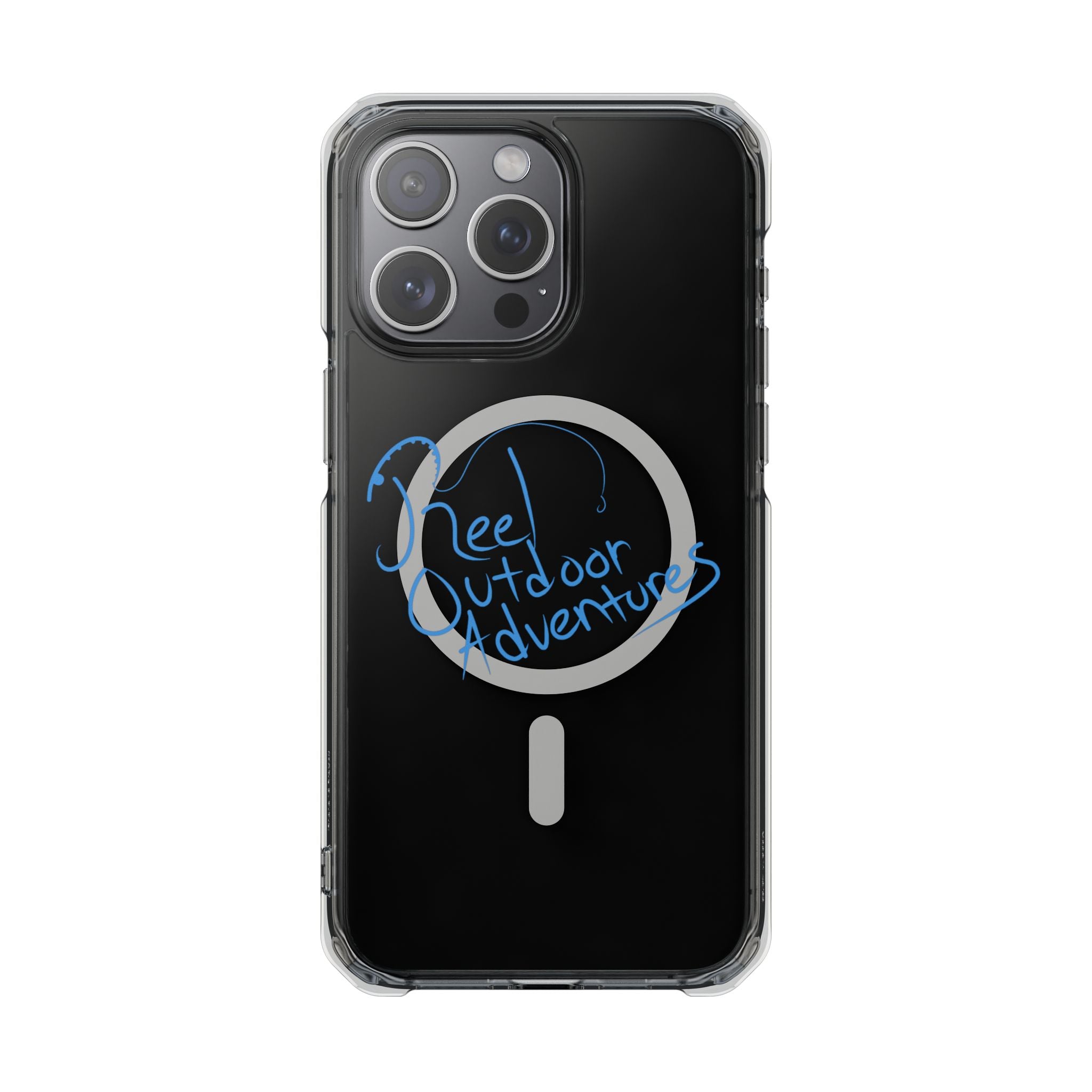 Reel Outdoor Adventures Clear Magnetic Phone Case
