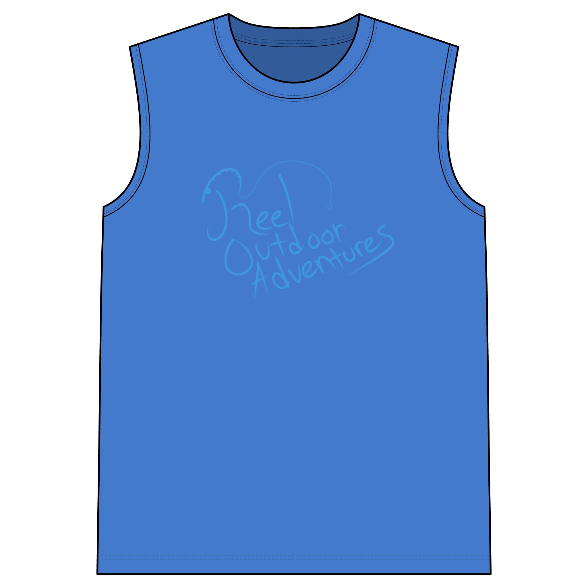 1st Edition Reel Outdoor Adventures Tank Top