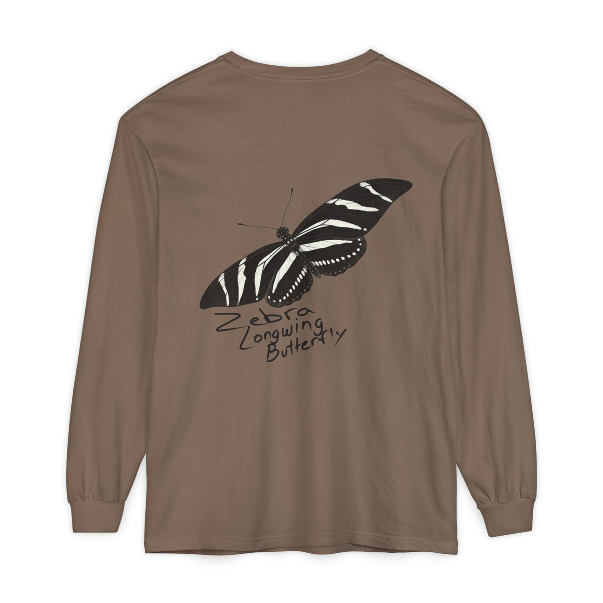 Zebra Longwing Butterfly Unisex Long Sleeve Shirt