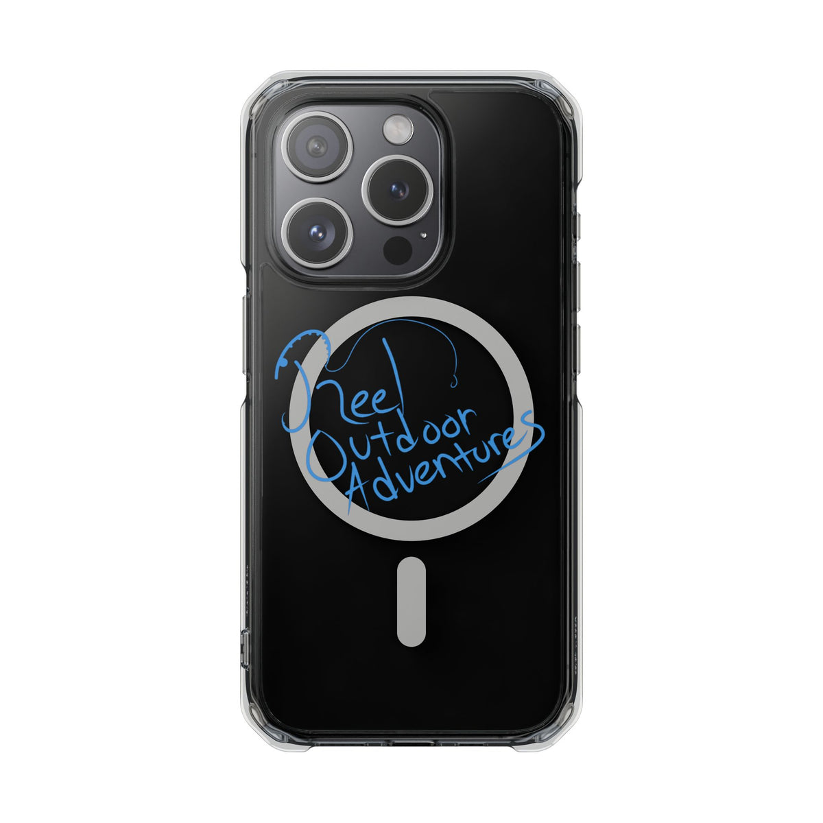 Reel Outdoor Adventures Clear Magnetic Phone Case