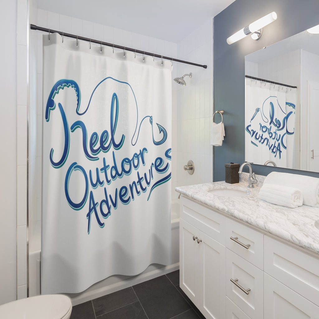 Reel Outdoor Adventures Shower Curtains