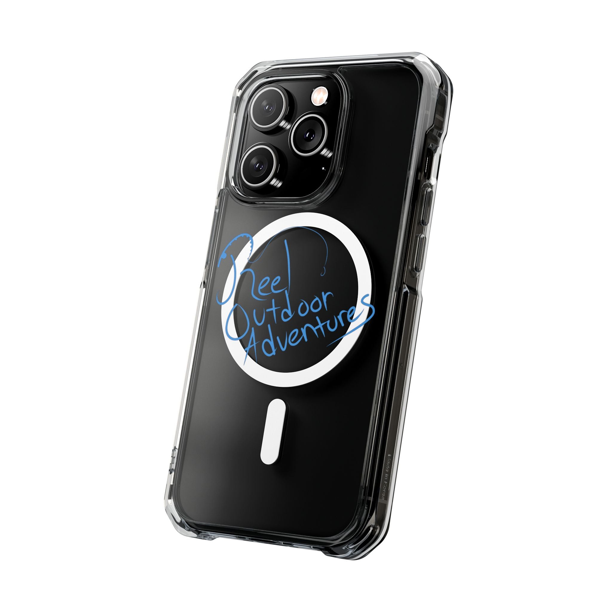 Reel Outdoor Adventures Clear Magnetic Phone Case