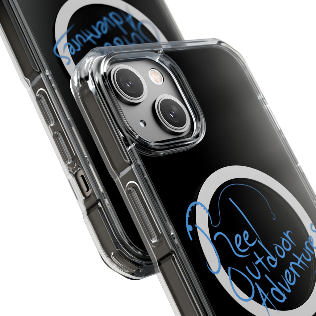 Reel Outdoor Adventures Clear Magnetic Phone Case