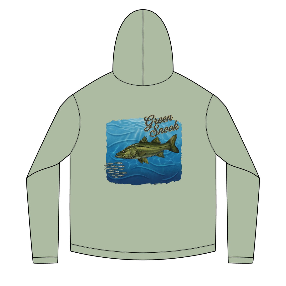 Green Snook Solar Hoodie