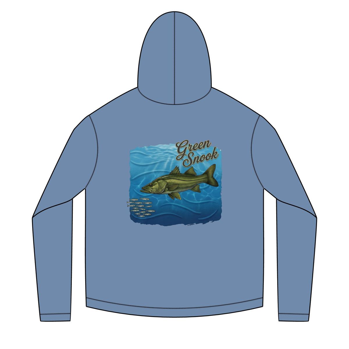 Green Snook Solar Hoodie