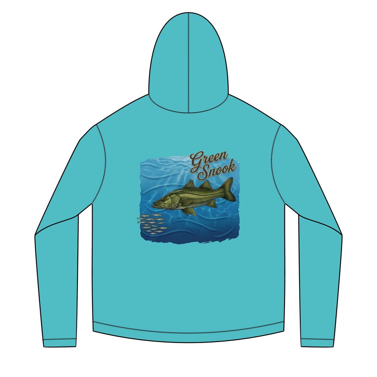 Green Snook Solar Hoodie