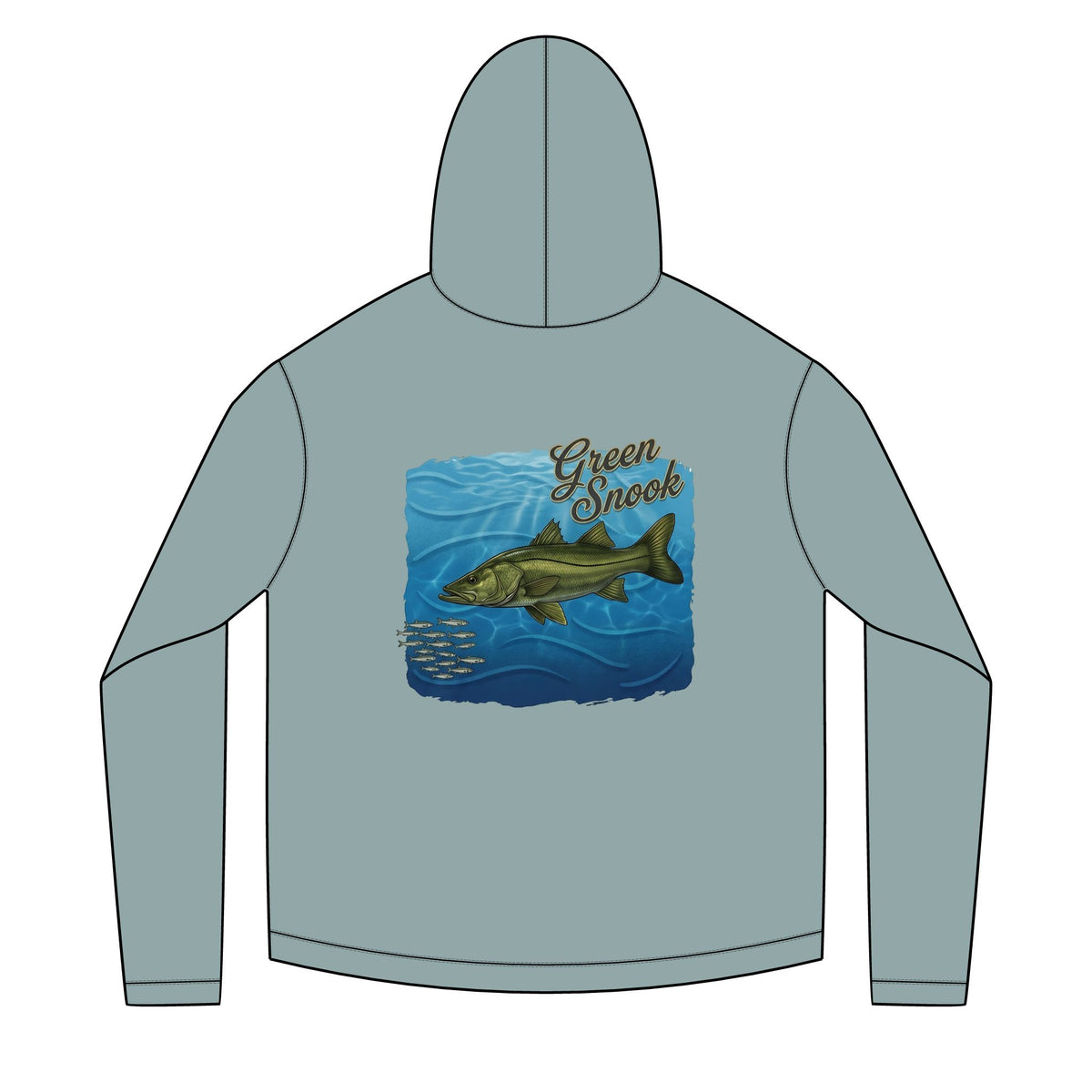 Green Snook Solar Hoodie