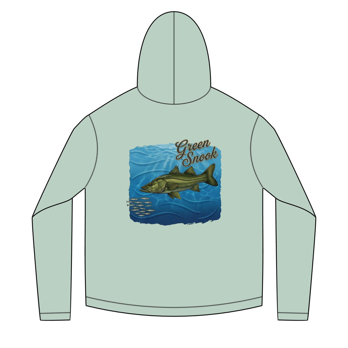 Green Snook Solar Hoodie