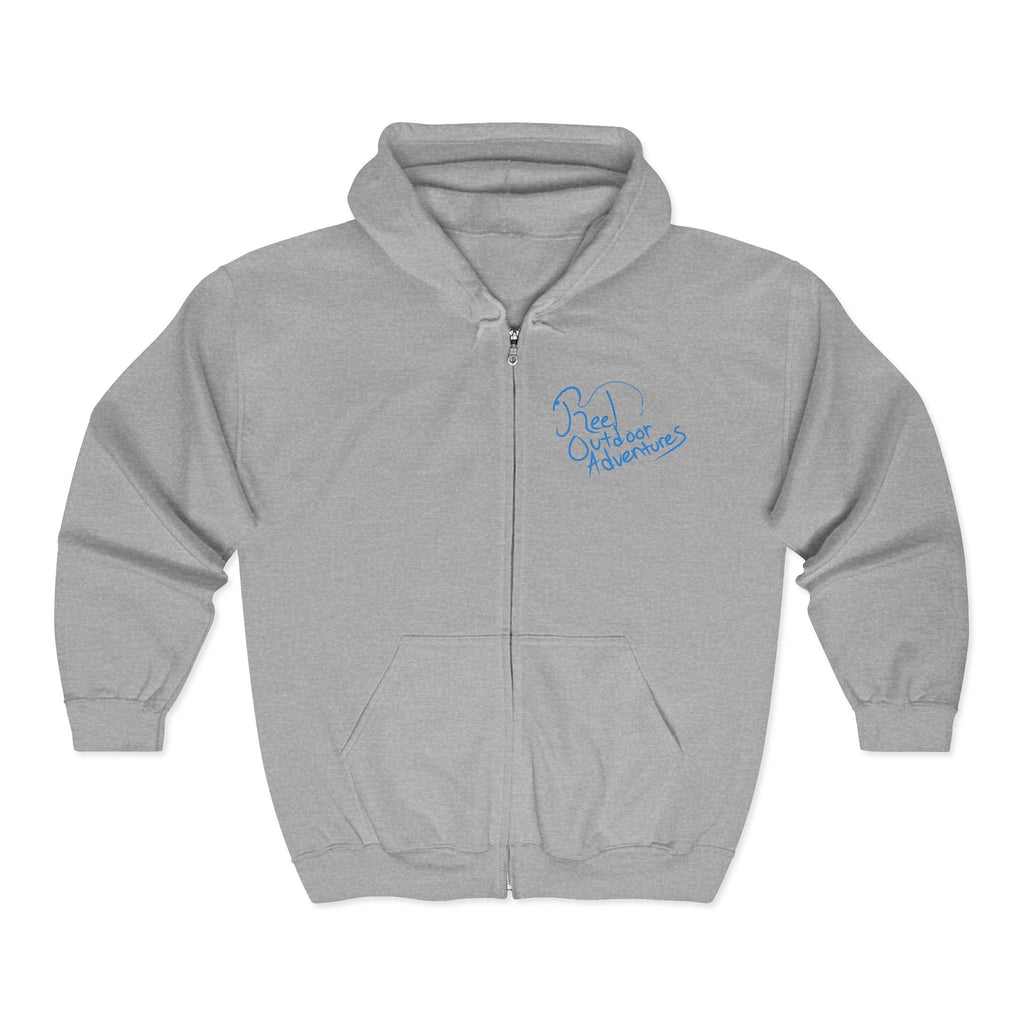1st Edition Reel Outdoor Adventures Full Zip Hoody