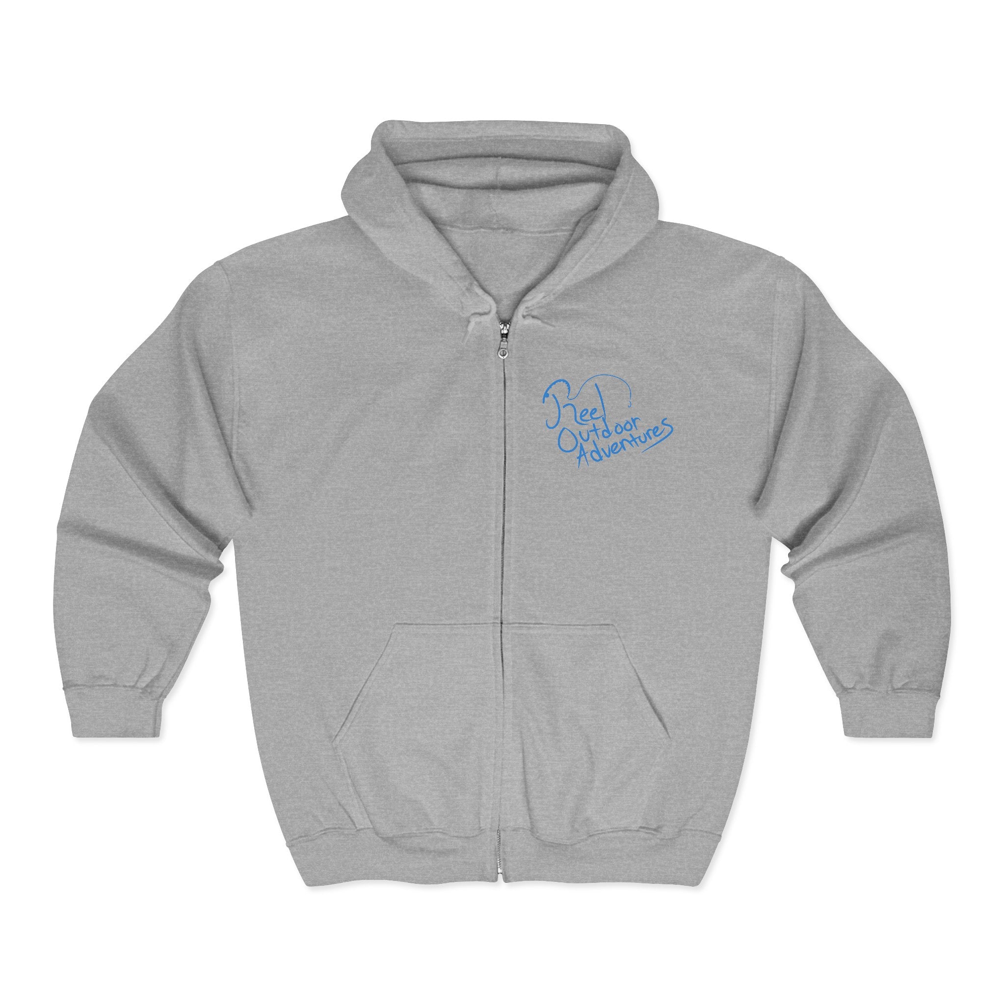 1st Edition Reel Outdoor Adventures Full Zip Hoody