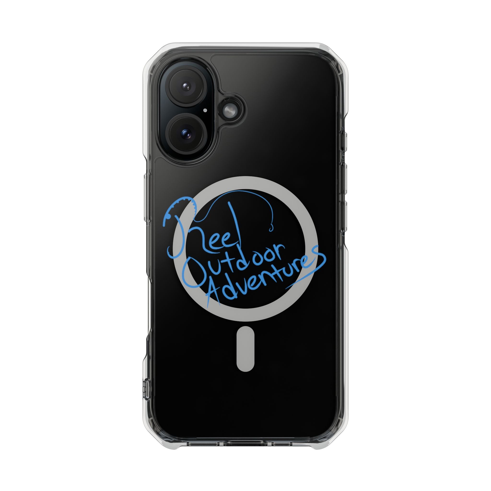 Reel Outdoor Adventures Clear Magnetic Phone Case