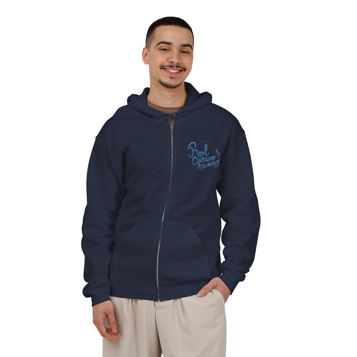 Green Snook Unisex Full Zip Hoodie