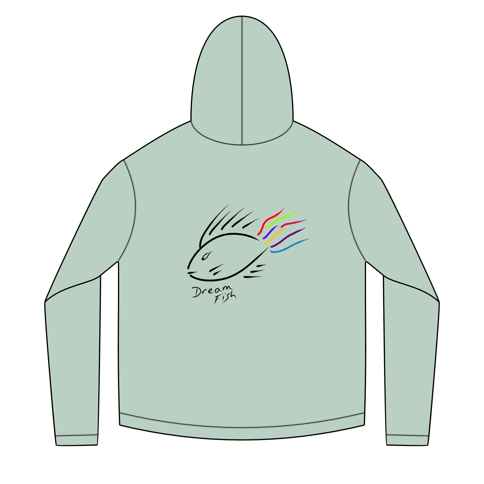 Reel Outdoor Adventures Solar Dream Fish Hoodie