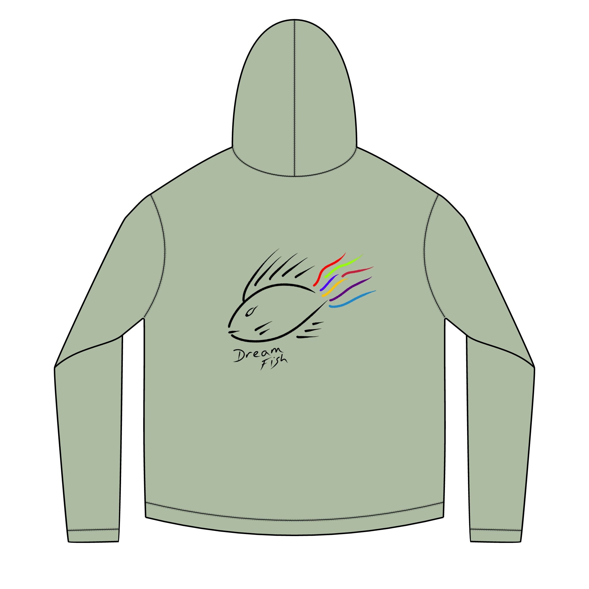 Reel Outdoor Adventures Solar Dream Fish Hoodie