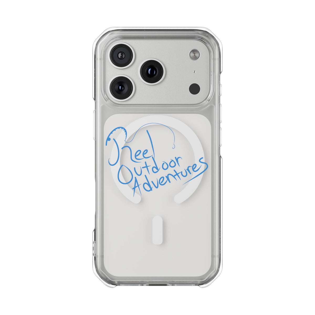 Reel Outdoor Adventures Clear Magnetic Phone Case