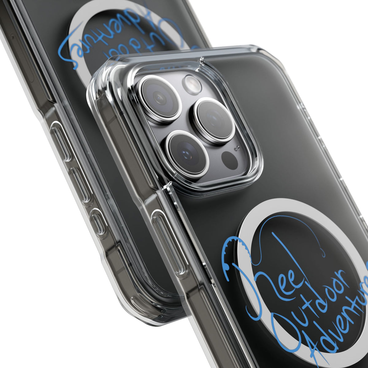 Reel Outdoor Adventures Clear Magnetic Phone Case
