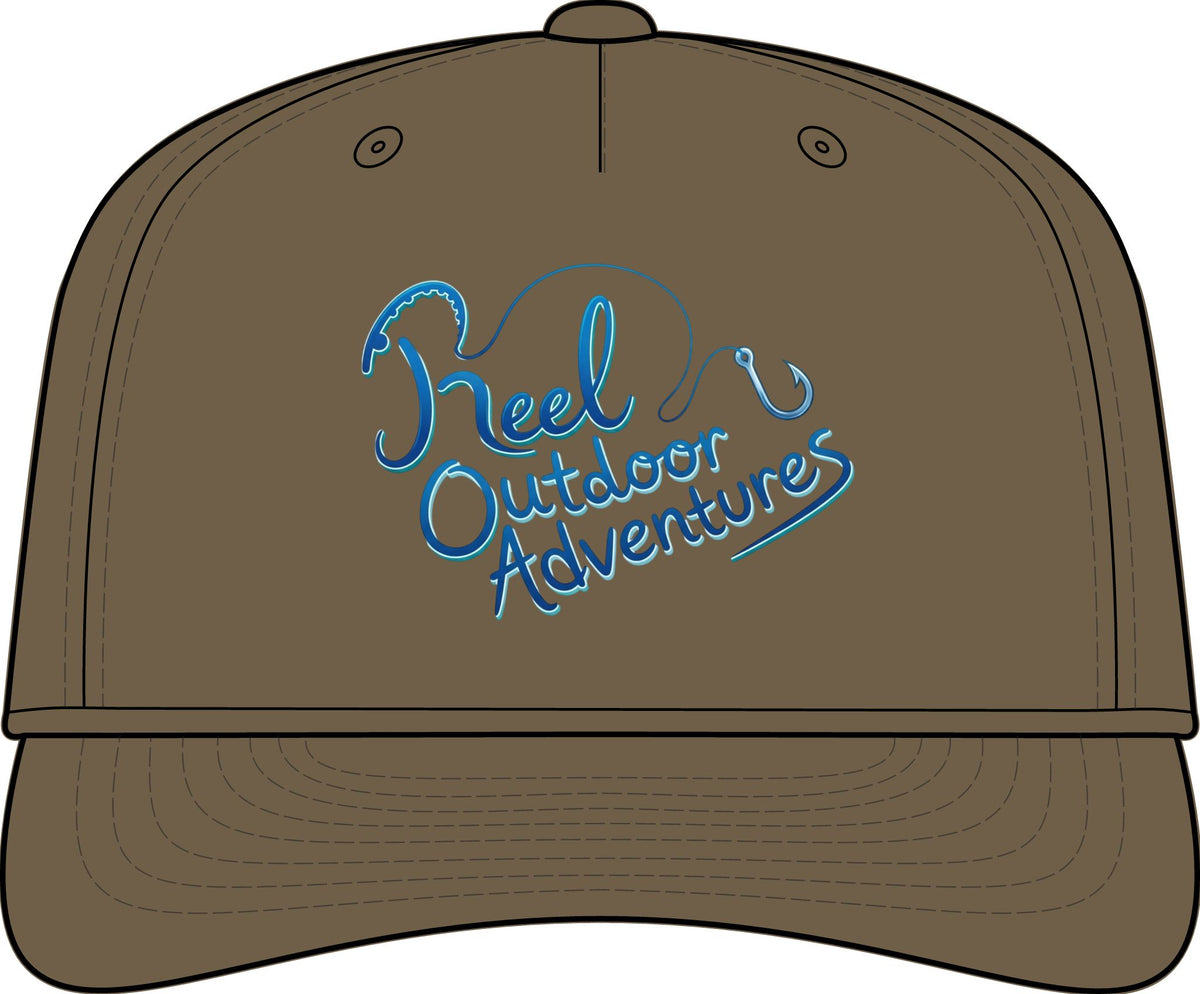 Reel Outdoor Adventures Laser Performance Rope Cap