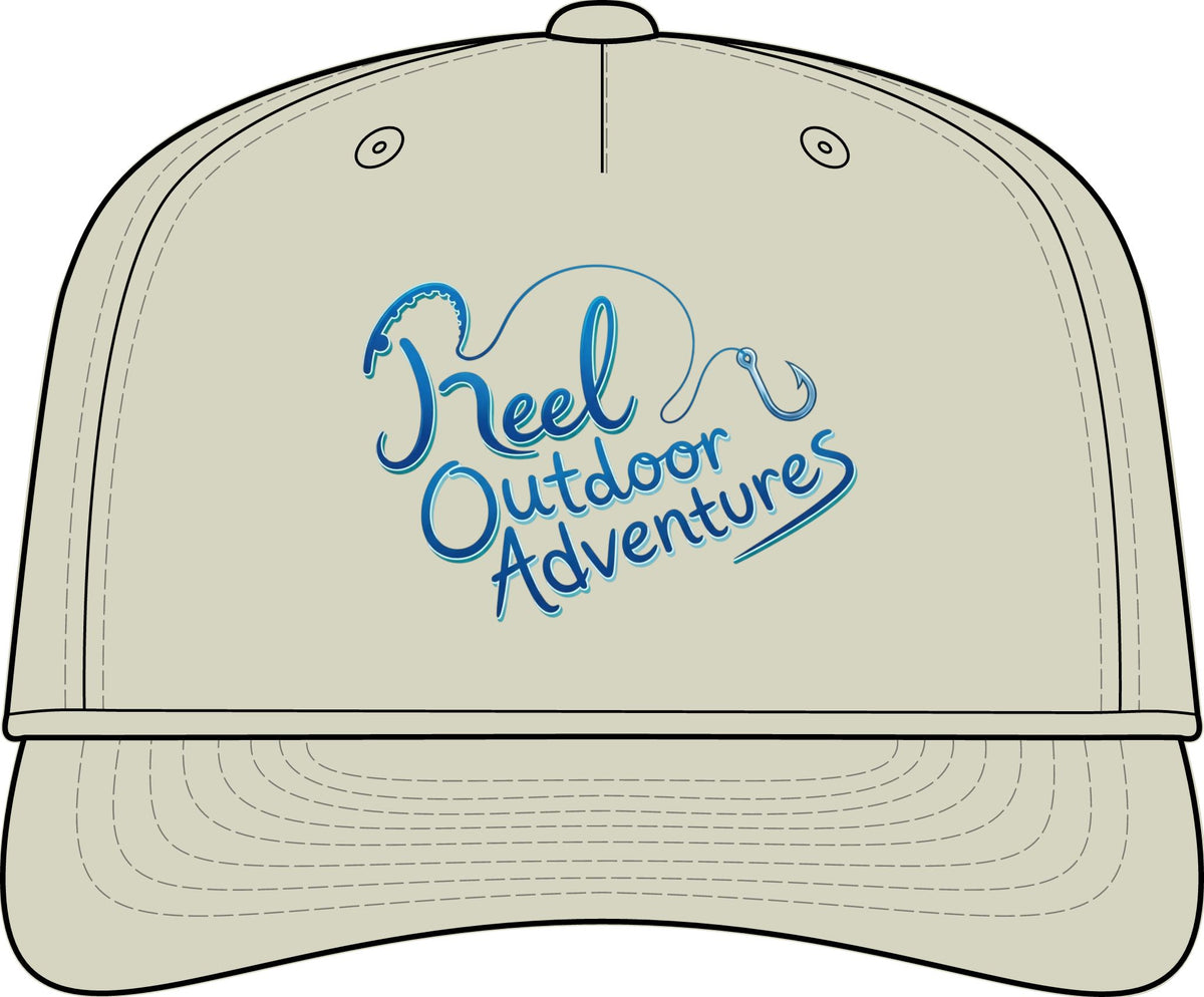 Reel Outdoor Adventures Laser Performance Rope Cap