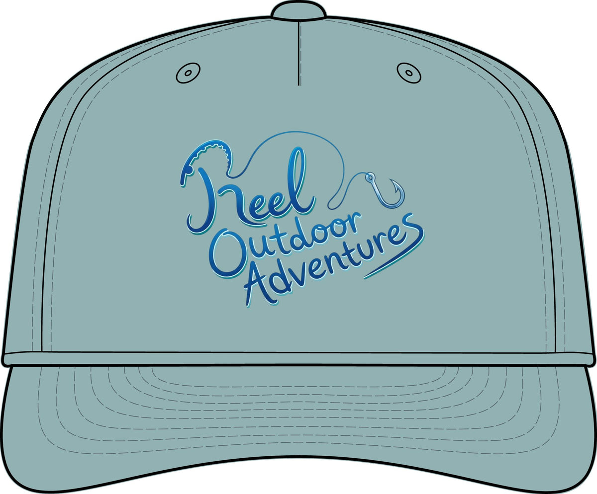 Reel Outdoor Adventures Laser Performance Rope Cap