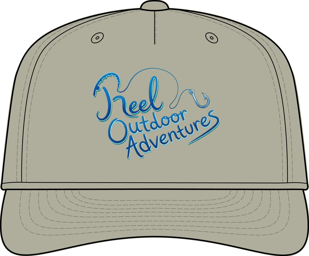 Reel Outdoor Adventures Laser Performance Rope Cap