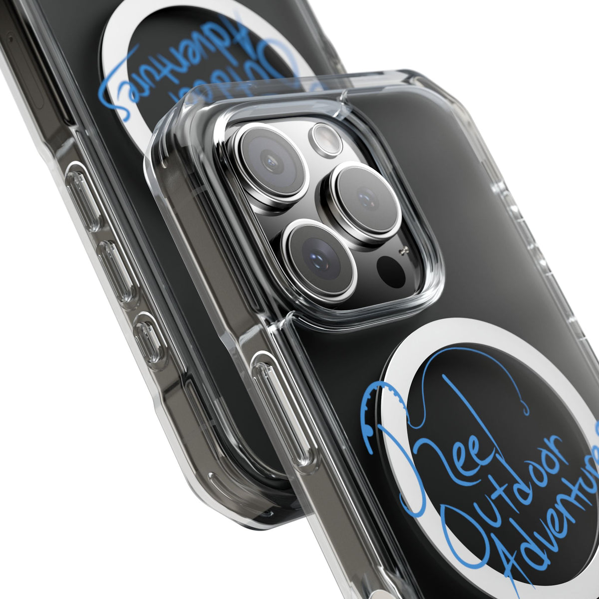 Reel Outdoor Adventures Clear Magnetic Phone Case