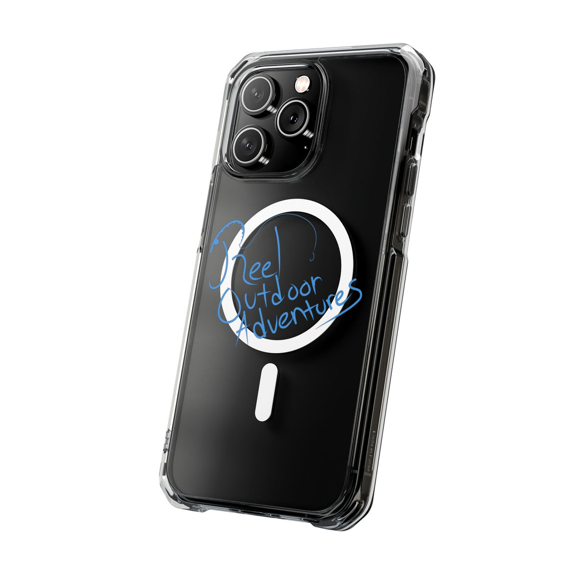 Reel Outdoor Adventures Clear Magnetic Phone Case