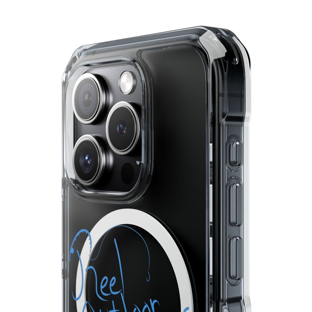 Reel Outdoor Adventures Clear Magnetic Phone Case